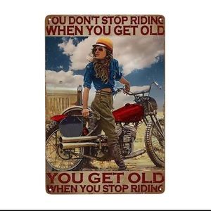 Motorcycle: You Get Old When You STOP Riding